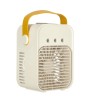Ventilator Birou cu Umidificator si Aer Conditionat USB, 3 Moduri, Rezervor 200ml, Alb