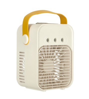 Ventilator de birou cu umidificator și aer conditionat, usb, alb foto