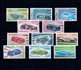 Monaco 1975 - Mașini de epoca, industria auto, serie nedantelata neuzata