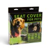 Husa Auto Protectie Bancheta Caini Impermeabila 140x130cm, Universala, Poliester, Neagra, Transport Animale