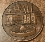 QW1 9 - Medalie - tematica industrie - General Electrica Espaniola SA