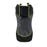 Pelerină de ploaie pentru c&acirc;ini, Reflective, negru, XL