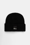 Jack Wolfskin căciulă PERGAMON culoarea negru, 1910701
