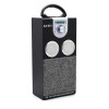 Boxa portabila cu radio si bluetooth KD10,negru/argintiu, 10W RMS,nouă