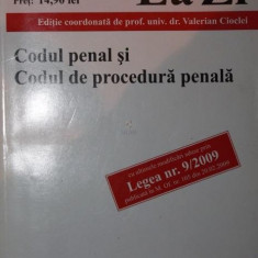 CODUL PENAL SI CODUL DE PROCEDURA PENALA