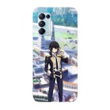 Husa compatibila cu Oppo A55, Viceversa, model Cid Kageno The Eminence in Shadow, Silicon, TPU, Transparent, Carcasa