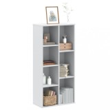 vidaXL Bibliotecă, alb, 50x25x105 cm, lemn prelucrat 852789
