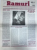 Ramuri nr. 12 Decembrie 1986 16 pagini 42x30 cm Almanah Uniunea Scriitorilor