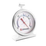 Termometru Frigider/Congelator Zokura, -50&deg;C - 25&deg;C, Inox, 6.6x3.4x9 cm