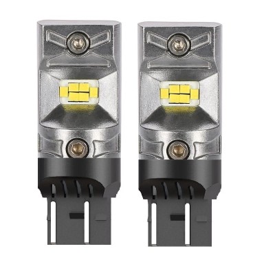 Set de 2 becuri led Xentech Light 12 SMD CSP daylight - 1156 foto