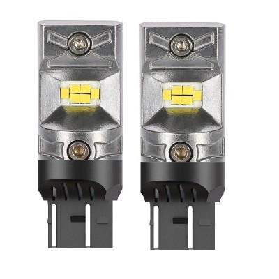 Set de 2 becuri led Xentech Light 12 SMD CSP daylight - 1156 foto