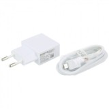 &Icirc;ncărcător rapid Sony 1500mAh incl. cablu de date microUSB alb (Blister UE) EP881