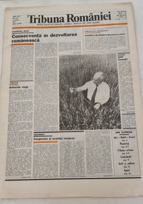 Tribuna Rom&amp;acirc;niei (1 august 1989) Nr. 393 foto