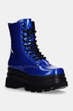 Koi Footwear bocanci femei, culoarea negru, cu platforma, SWD-03
