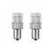 Set becuri auto cu LED CANBUS compatibil P21 R5W/R10W 22 SMD Alb 12V/24V, destinat competitiilor auto sau off-road FAVLine Selection