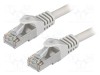 Cablu patch F/UTP 6 litat CCA PVC gri 20m 26AWG LOGILINK