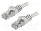 Cablu patch F/UTP 6 litat CCA PVC gri 20m 26AWG LOGILINK