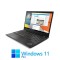 Laptop Touchscreen Lenovo T580, Quad Core i5-8350U, 16GB DDR4, SSD, Win 11 Pro