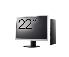 Pachet Calculator Second Hand DELL OptiPlex 3090 Mini UFF, Intel Core i5-1145G7 2.60 - 4.40GHz, 8GB DDR4, 256GB SSD, Intel Iris Xe Graphics + Monitor