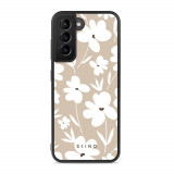 Husa Samsung Galaxy S22 - Skino Flower Glam, flori bej