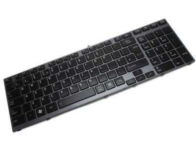 Tastatura Toshiba PK130LB1A00 iluminata backlit, Qosmio X770 iluminata backlit, Qosmio X775 iluminata backlit, foto