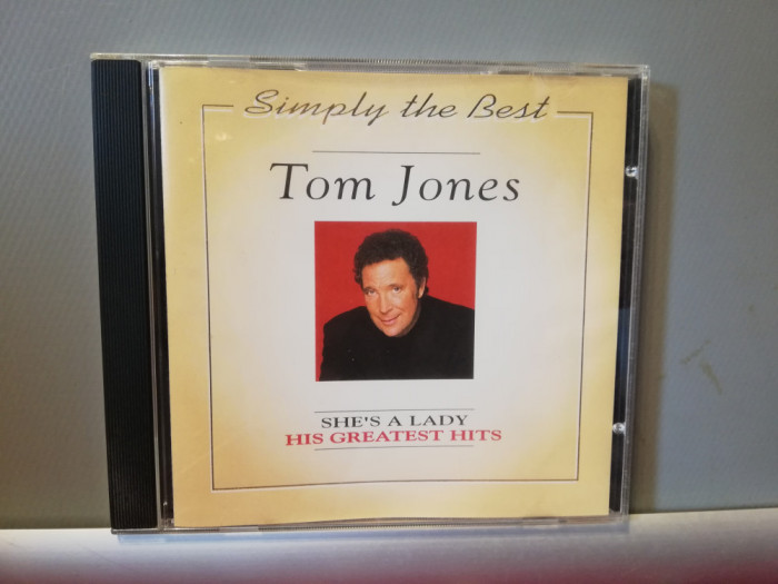 Tom Jones &ndash; She&rsquo;s A Lady &ndash; Greatest Hits (1994/Chrysalis) - cd/Original/ca Nou