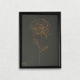 Tablou Trandafir Eden Rose, 13&times;18 cm