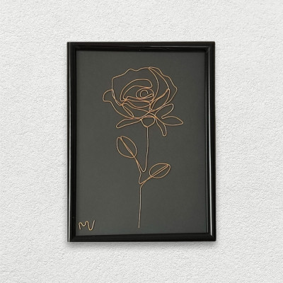 Tablou Trandafir Eden Rose, 13&amp;times;18 cm foto