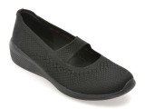Cumpara ieftin Balerini SKECHERS negri, ARYA, din material textil