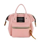 Geanta tip rucsac, Lunaria GT3581, Roz