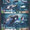 Sierra Leone 2016 - Fauna Marina - BALENE - BL + KB - MNH