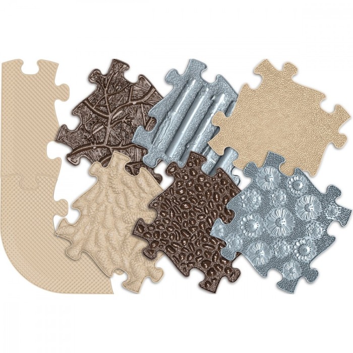 Covoras ortopedic senzorial puzzle Set pentru Seniori