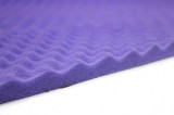 Insonorizant auto Premium STP Biplast Wave 15mm mini, 375x500mm, foaie