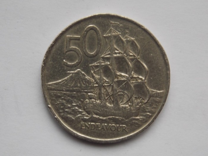 50 CENTS 1967 NOUA ZEELANDA