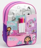 Ranică pentru Colorat Fă-ți Singur Gabby's Dollhouse 38 Cm