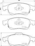 BREMBO P 23 165 PRIME LINE set placute frana,frana disc