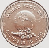 2209 Jamaica 1 Dollar 1981 FAO km 91