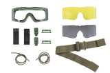 Ochelari protectie cu lentile de schimb Wosport Olive