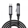 Cablu Date si Incarcare USB-C - USB-C Joyroom S-A56 EnjoyX Angled, 60W, 1.2m, Negru