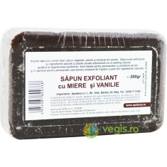 Sapun Exfoliant cu Miere si Vanilie 200g
