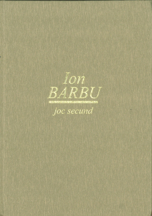 Ion Barbu &ndash; Joc secund, editie bibliofila