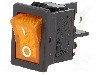 Intrerupator OFF-ON, 2 pozitii, DPST, SCI - R13-73C-02-BY-2D-N-2