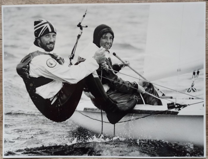 Olimpicii britanici Cathy Foster si Peter Newlands// fotografie de presa