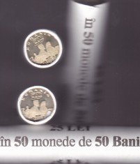 REGINA MARIA - FASIC 25 MONEDE UNC,2019,ROMANIA