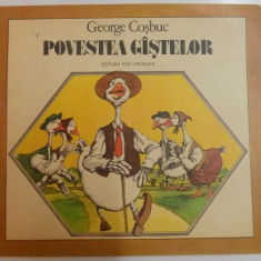 POVESTEA GASTELOR de GEORGE COSBUC , ILUSTRATII DE VASILE OLAC , 1989