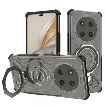Husa pentru Honor X9c / Magic7 Lite, Techsuit, Carbon Shield Pro, Neagra Deschisa foto