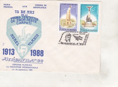 bnk fil Plic ocazional Aeromfila `88 Ploiesti - Aurel Vlaicu foto
