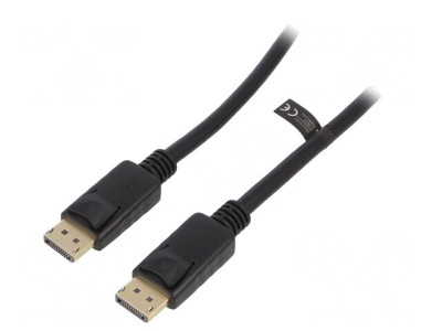Cablu DisplayPort 1.4 2m Dual Mufă foto