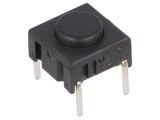 Micro&icirc;ntrerupător TACT SPST-NO 0,05A 24VDC THT