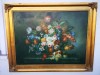 Tablou stil baroc natura statica cu flori, Ulei, Altul